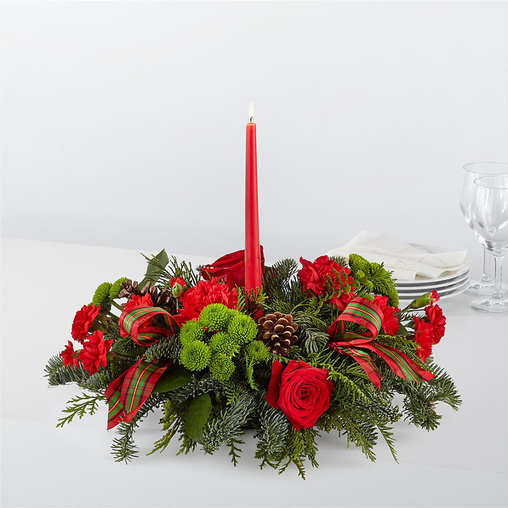 By the Candlelight Centerpiece – Newell Flower Shop Ltd., Kamloops BC