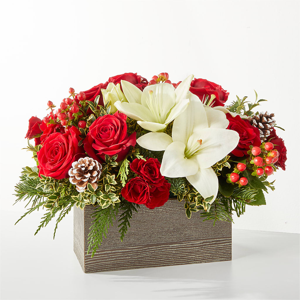 Snowy Wonderland Bouquet – Newell Flower Shop Ltd., Kamloops BC