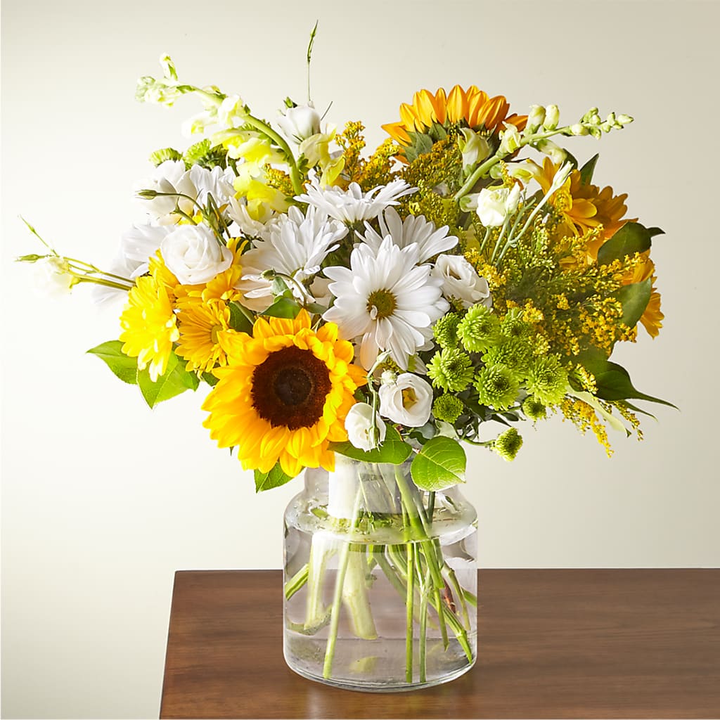 Hello Sunshine Bouquet – Newell Flower Shop Ltd., Kamloops BC