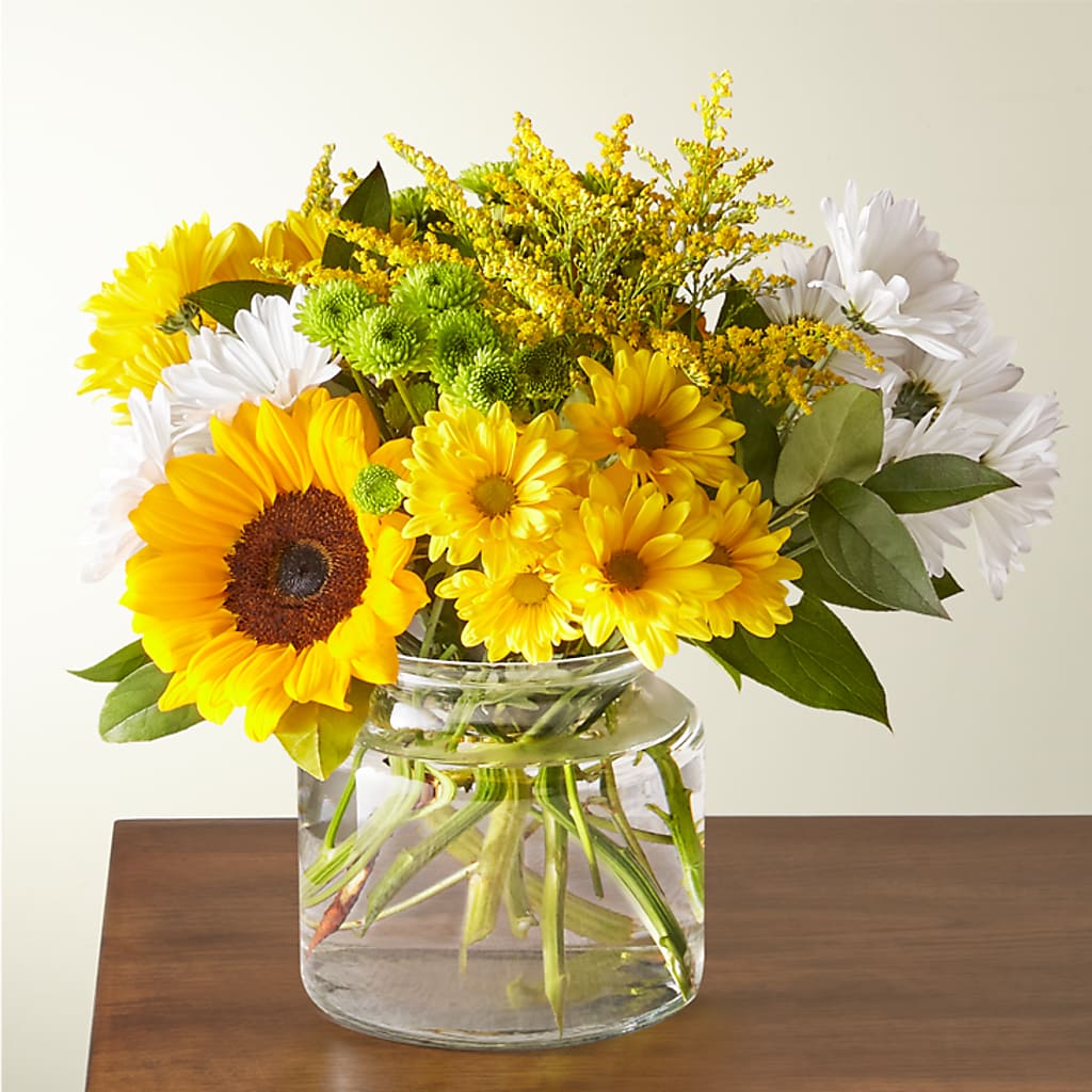 Hello Sunshine Bouquet – Newell Flower Shop Ltd., Kamloops BC