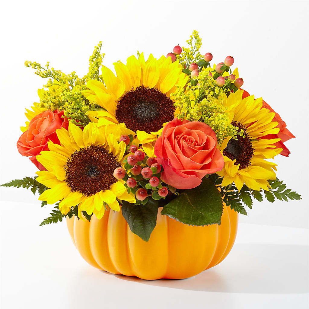 Pick of the Patch Pumpkin Bouquet – Newell Flower Shop Ltd., Kamloops BC
