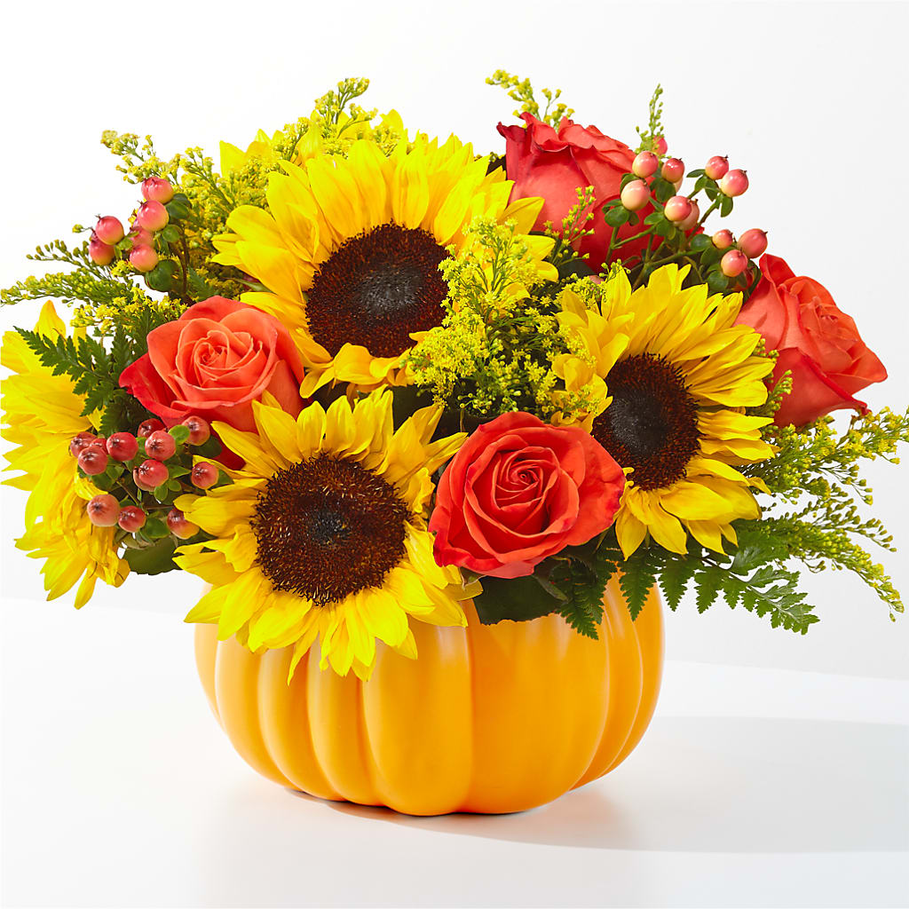 Pick of the Patch Pumpkin Bouquet – Newell Flower Shop Ltd., Kamloops BC