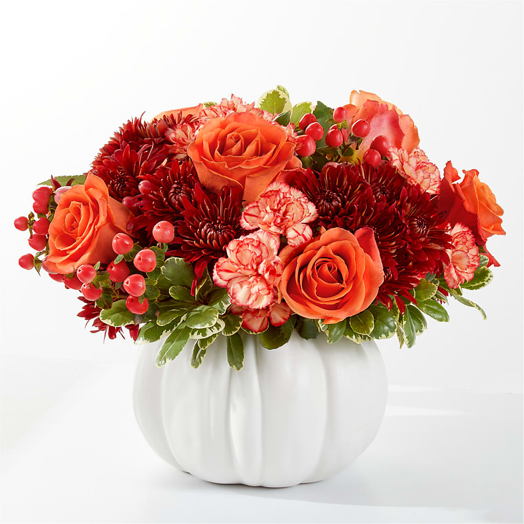 Autumn Air Pumpkin Bouquet – Newell Flower Shop Ltd., Kamloops BC