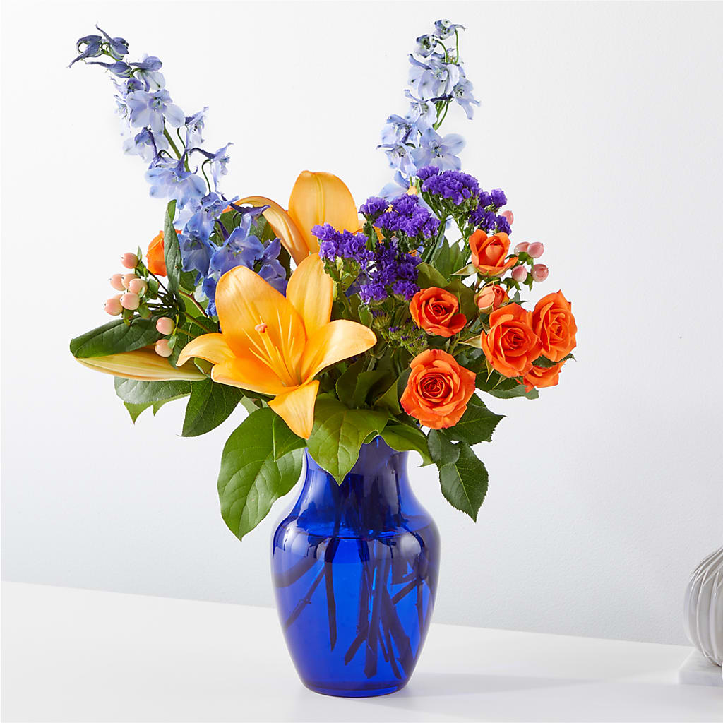 Radiant Citrus Bouquet – Newell Flower Shop Ltd., Kamloops BC