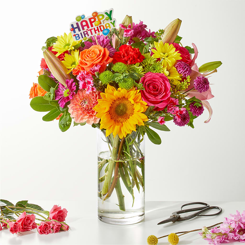Cue the Confetti - A Florist Original – Newell Flower Shop Ltd., Kamloops BC