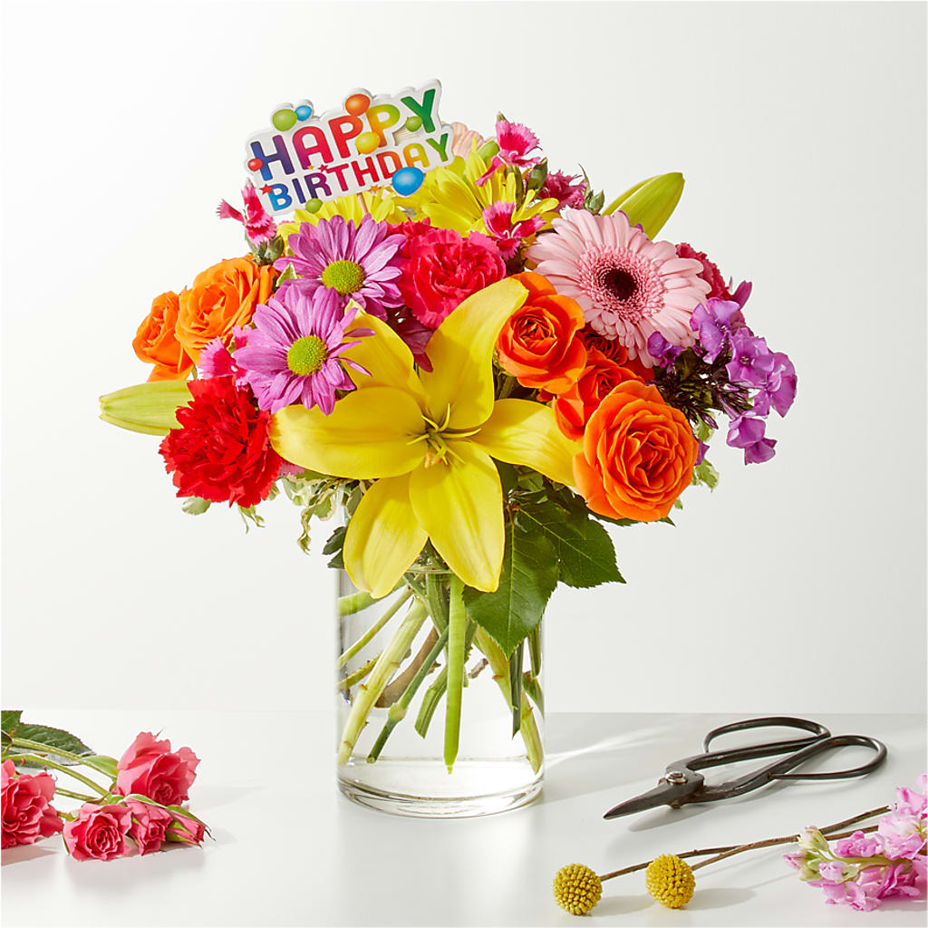 Cue the Confetti - A Florist Original – Newell Flower Shop Ltd., Kamloops BC