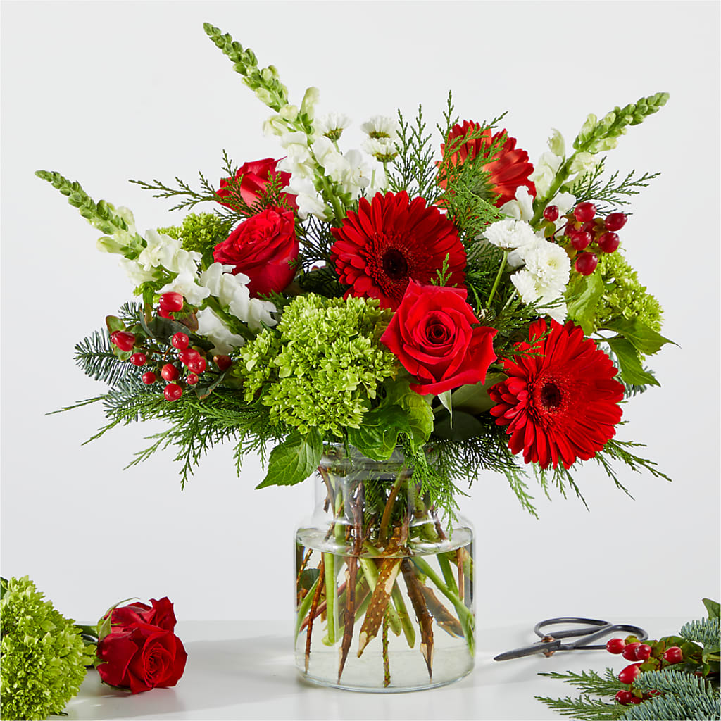 Merry Moment Bouquet – A Florist Original – Newell Flower Shop Ltd., Kamloops BC