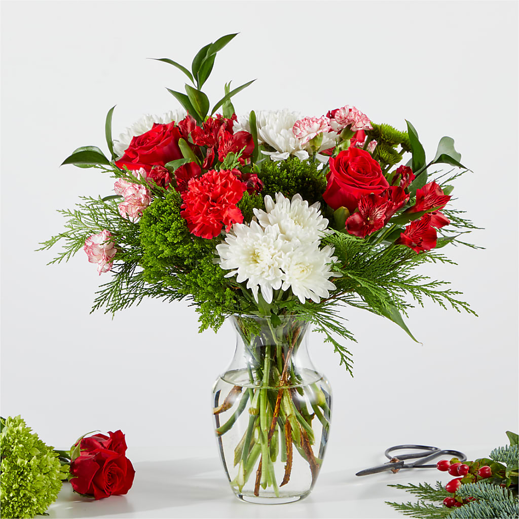 Merry Moment Bouquet – A Florist Original – Newell Flower Shop Ltd., Kamloops BC
