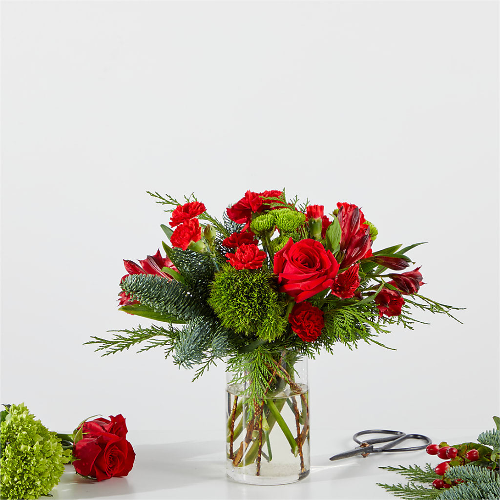Merry Moment Bouquet – A Florist Original – Newell Flower Shop Ltd., Kamloops BC