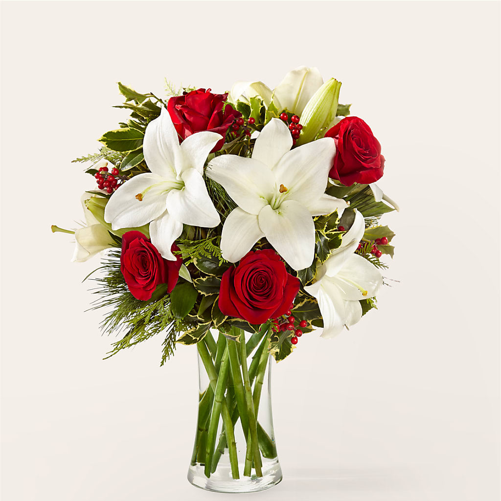 Sparkling Snowflakes Bouquet – Newell Flower Shop Ltd., Kamloops BC