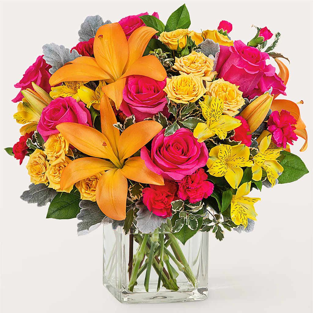 To the Tropics Bouquet – Newell Flower Shop Ltd., Kamloops BC