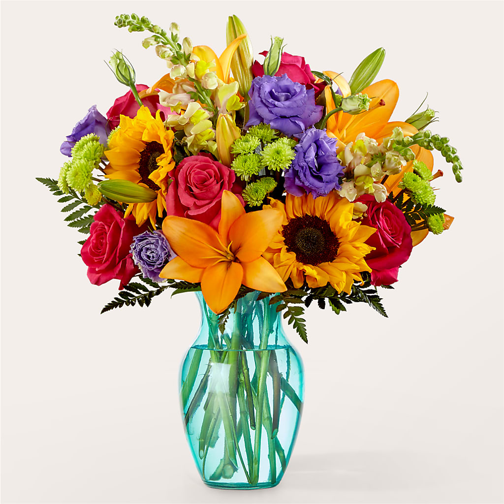 Double Rainbow Bouquet – Newell Flower Shop Ltd., Kamloops BC
