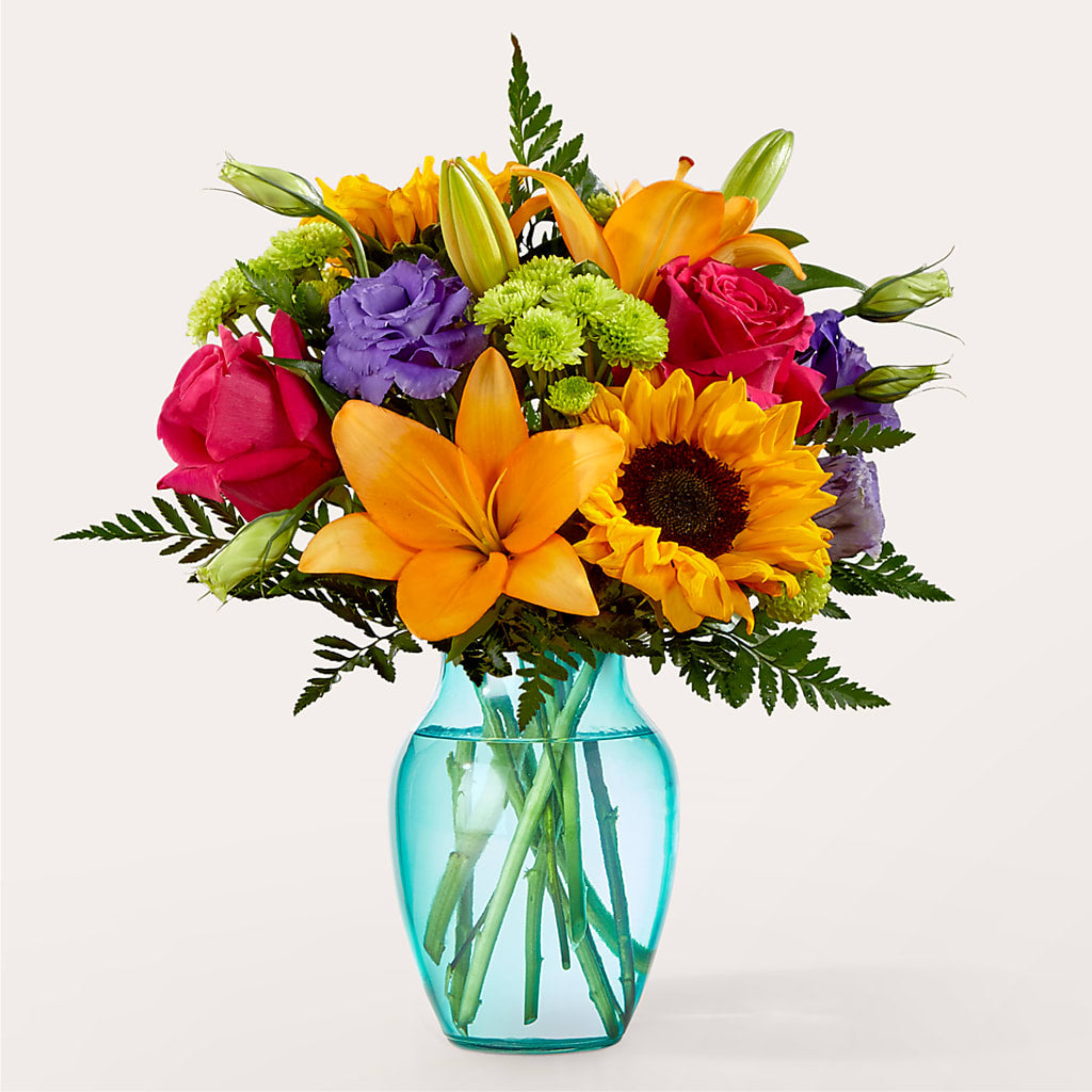 Double Rainbow Bouquet – Newell Flower Shop Ltd., Kamloops BC