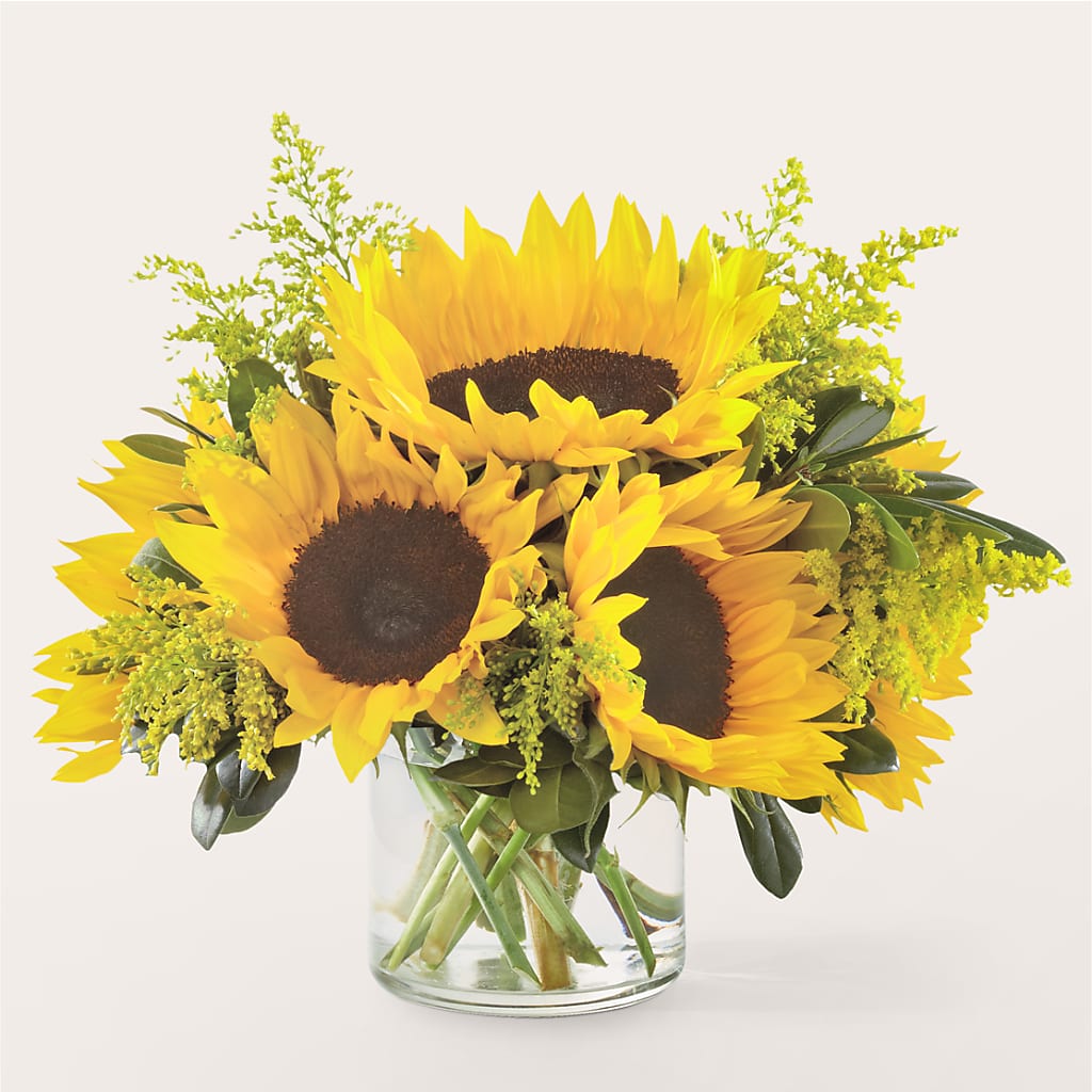 Beaming Sunflower Bouquet – Newell Flower Shop Ltd., Kamloops BC