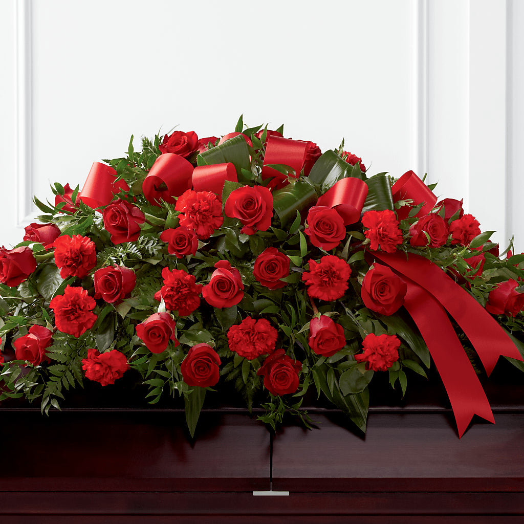 Tribute of Life Casket Spray – Newell Flower Shop Ltd., Kamloops BC
