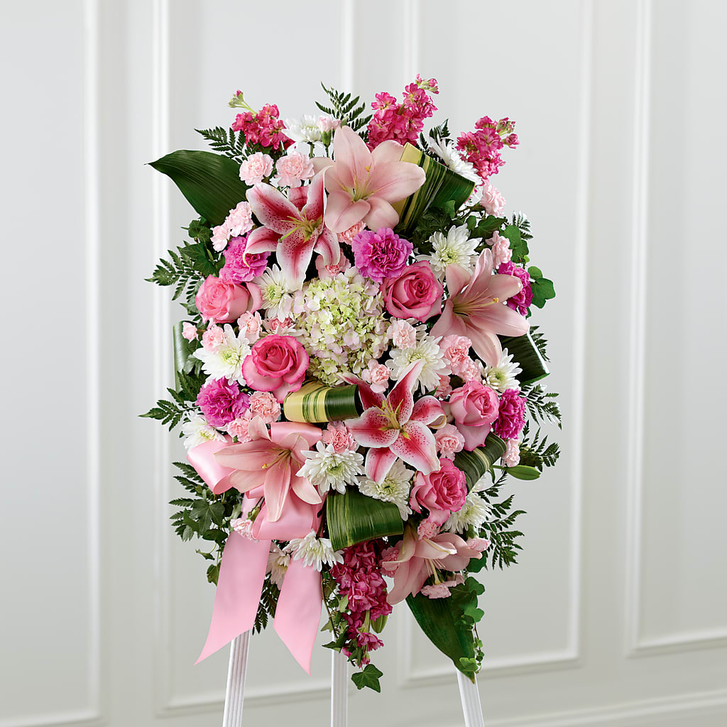 Comforting Standing Spray – Newell Flower Shop Ltd., Kamloops BC