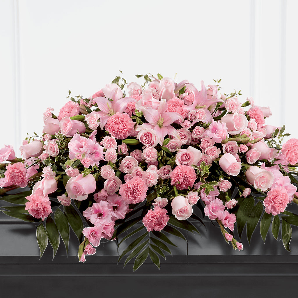 Garden of Comfort Casket Spray (Standard) – Newell Flower Shop Ltd., Kamloops BC
