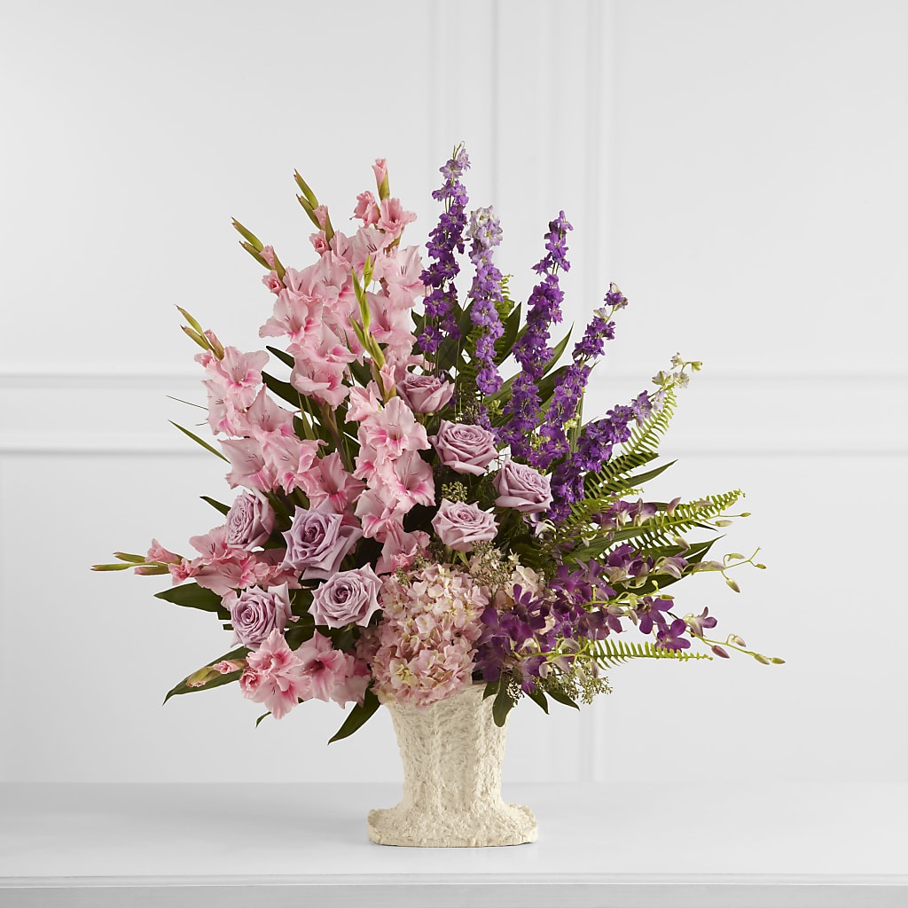 Flowing Garden Arrangement – Newell Flower Shop Ltd., Kamloops BC