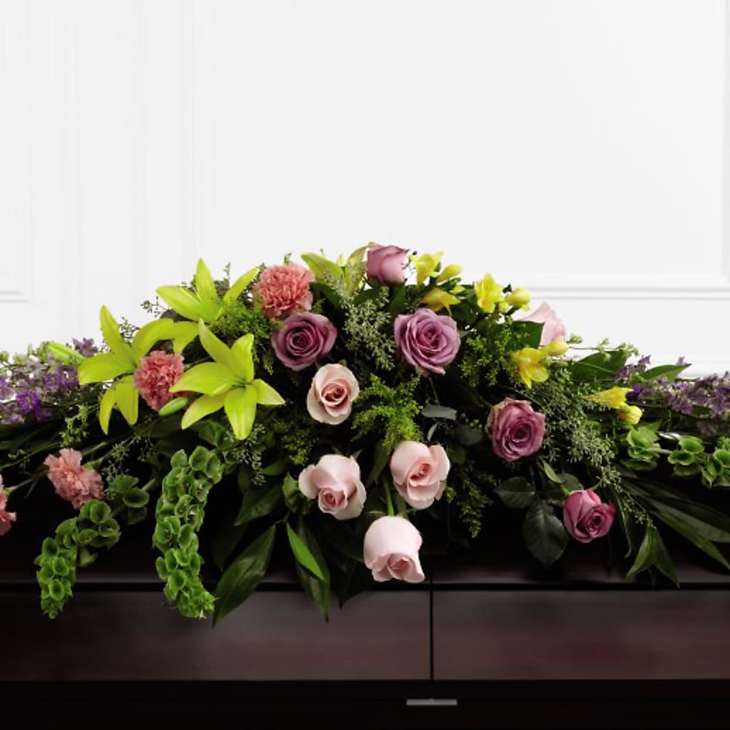 Forever Beloved Casket Spray – Newell Flower Shop Ltd., Kamloops BC