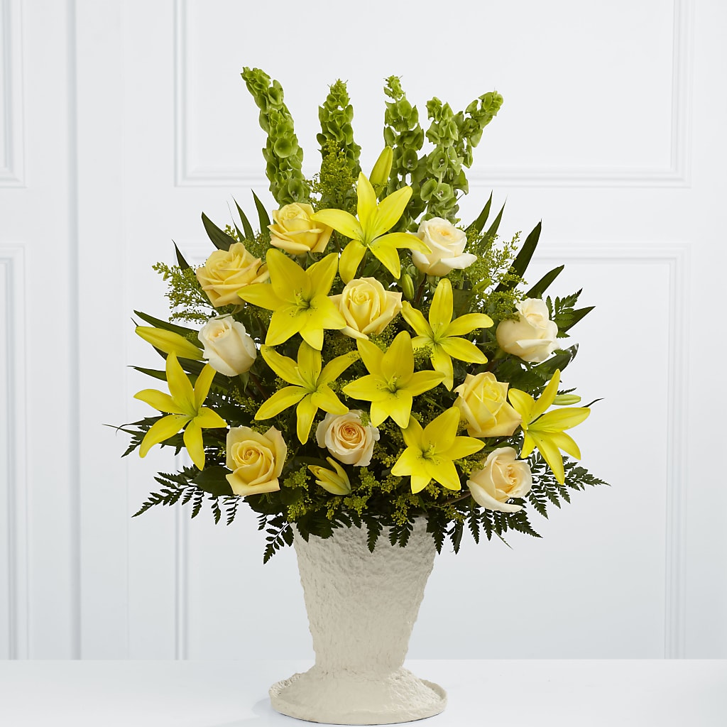 Golden Memories Arrangement – Newell Flower Shop Ltd., Kamloops BC