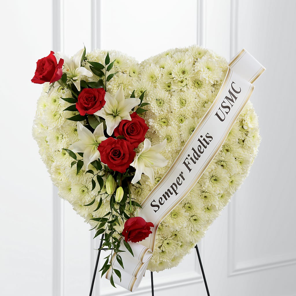 Heartfelt Hero Standing Heart – Newell Flower Shop Ltd., Kamloops BC