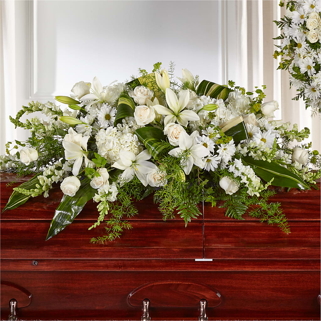 Abundance Casket Spray – Newell Flower Shop Ltd., Kamloops BC