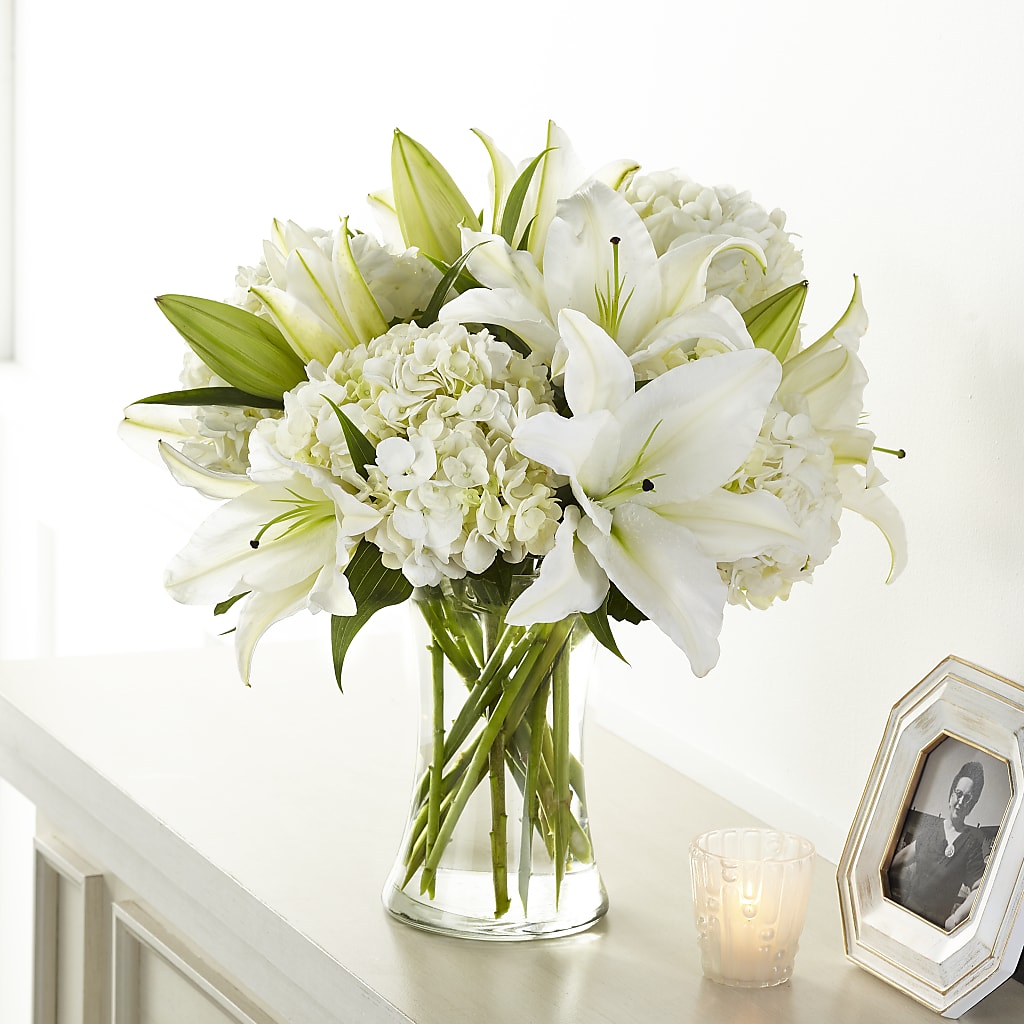Compassionate Lily Bouquet – Newell Flower Shop Ltd., Kamloops BC