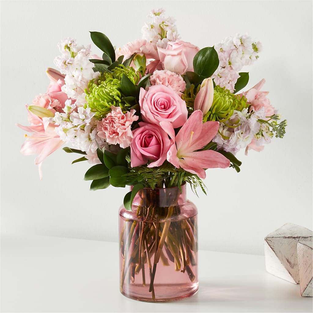Pretty in Pink Bouquet – Newell Flower Shop Ltd., Kamloops BC