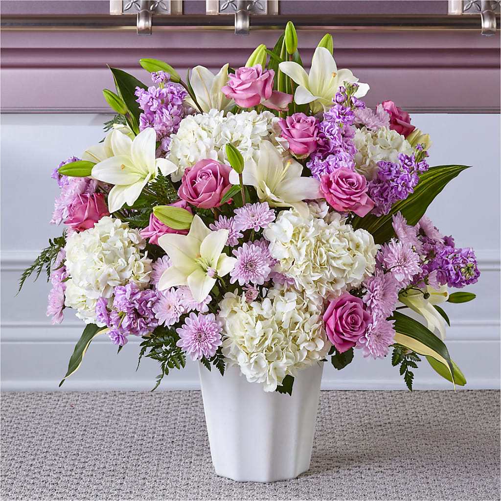 Heaven Sent Floor Basket – Newell Flower Shop Ltd., Kamloops BC