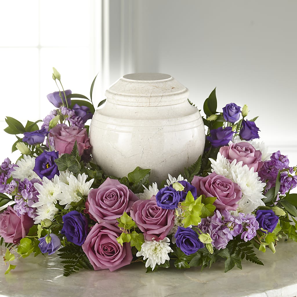 Blooming Sympathy Cremation Adornment – Newell Flower Shop Ltd., Kamloops BC