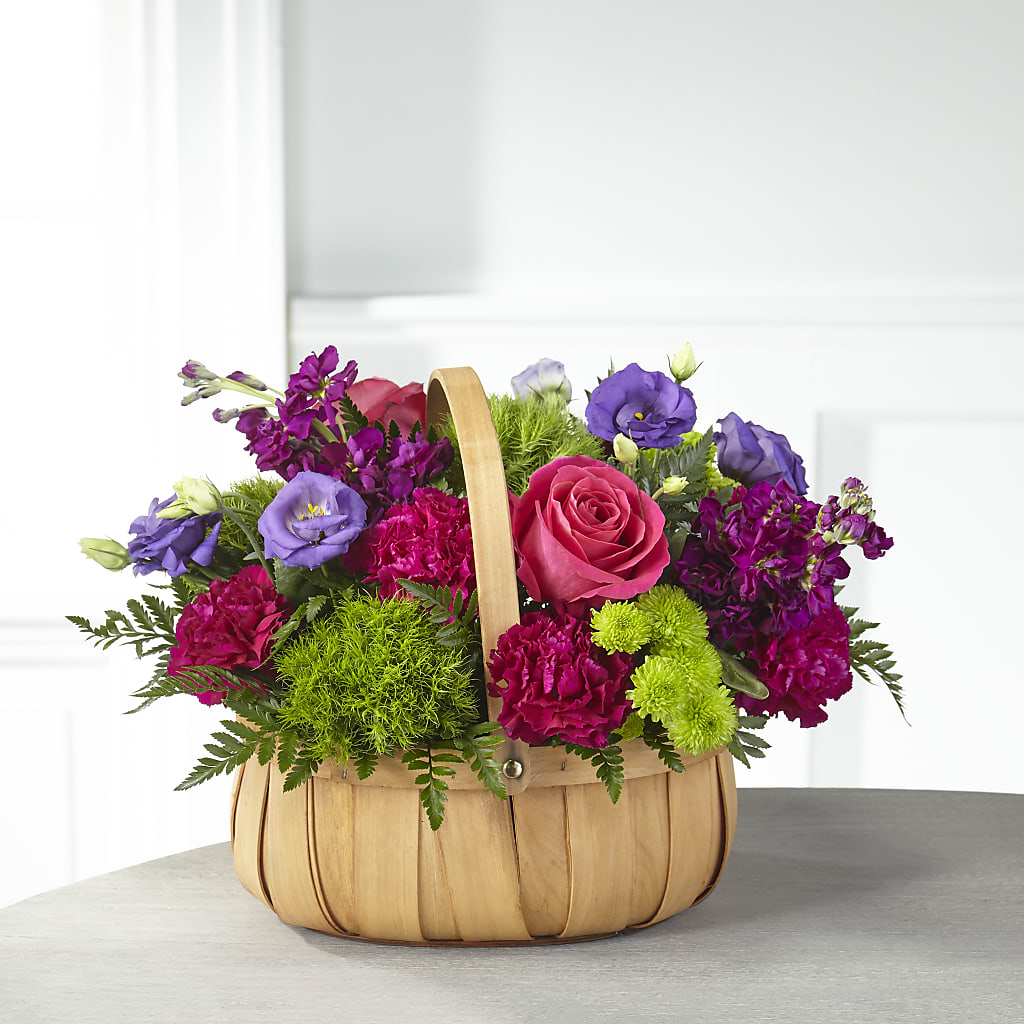 Serene Sanctuary Basket – Newell Flower Shop Ltd., Kamloops BC