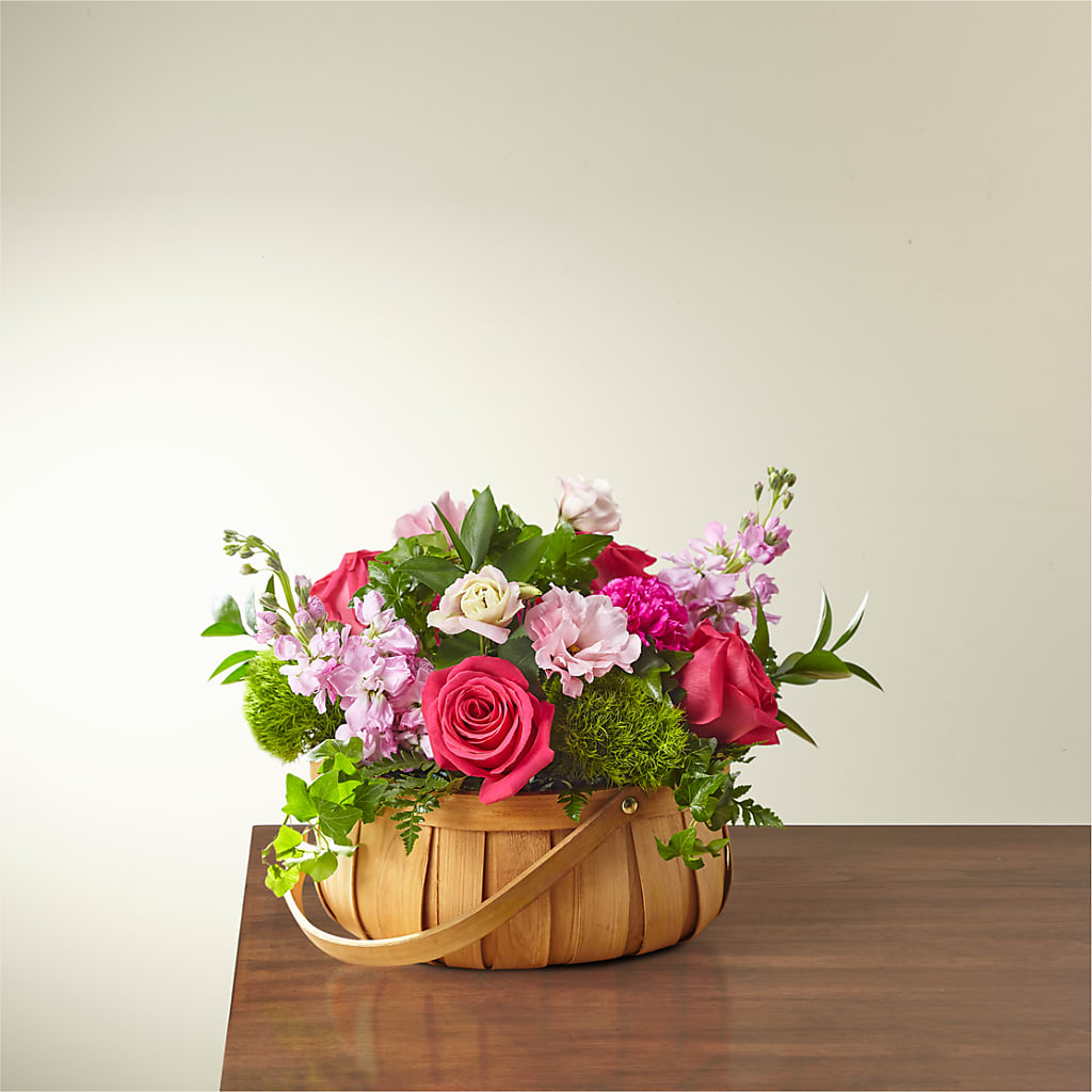 Radiance in Bloom Basket – Newell Flower Shop Ltd., Kamloops BC