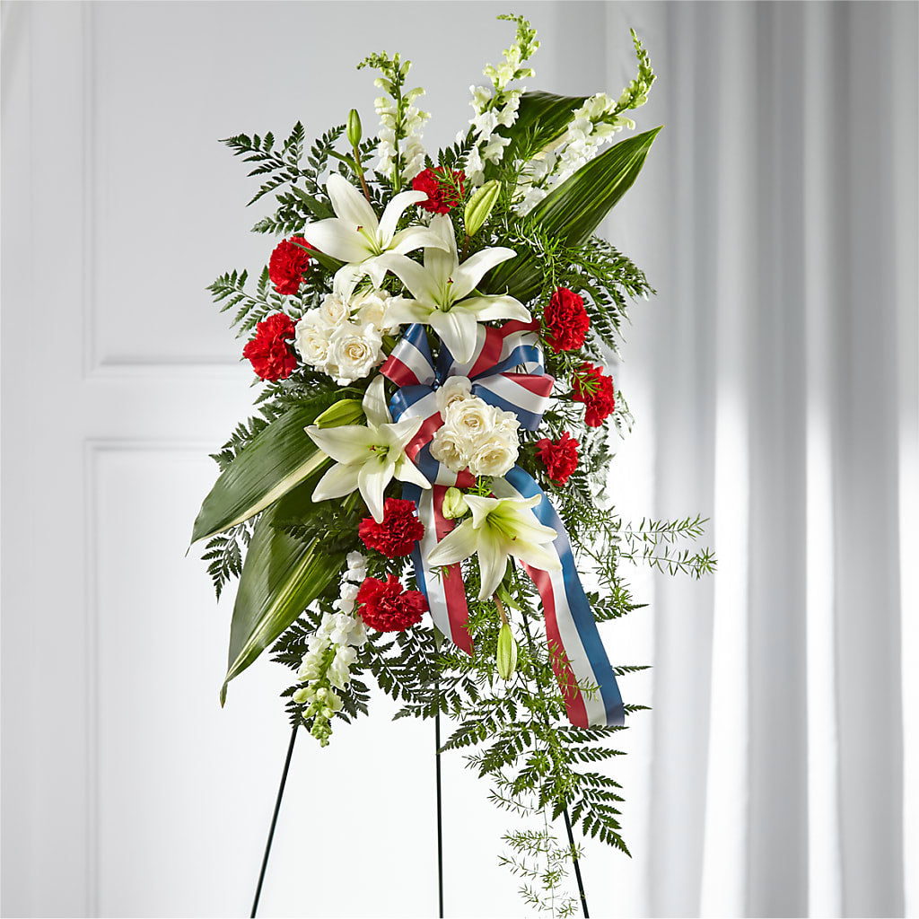 Stars of Life Standing Spray – Newell Flower Shop Ltd., Kamloops BC