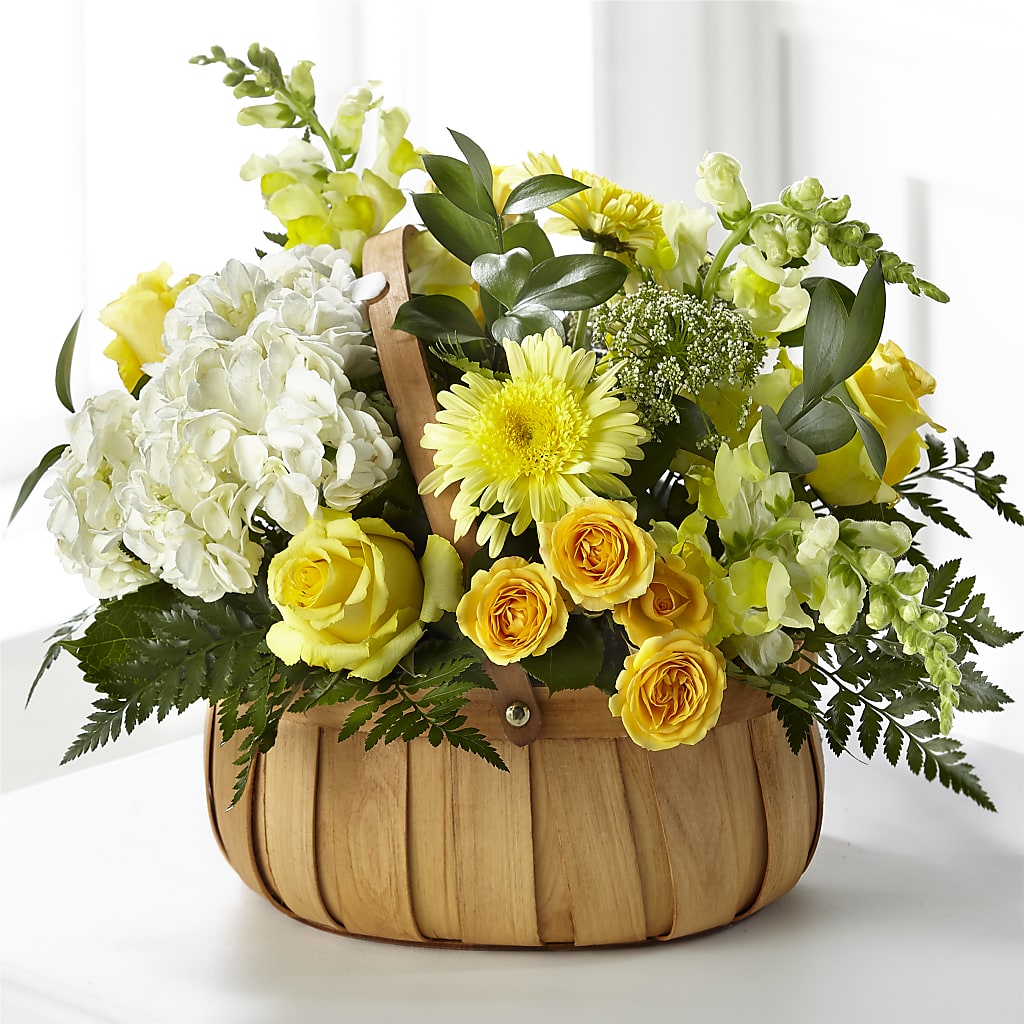 Rustic Remembrance Basket – Newell Flower Shop Ltd., Kamloops BC