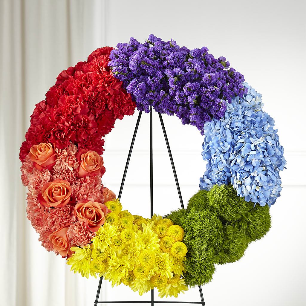 Circle of Love Wreath – Newell Flower Shop Ltd., Kamloops BC