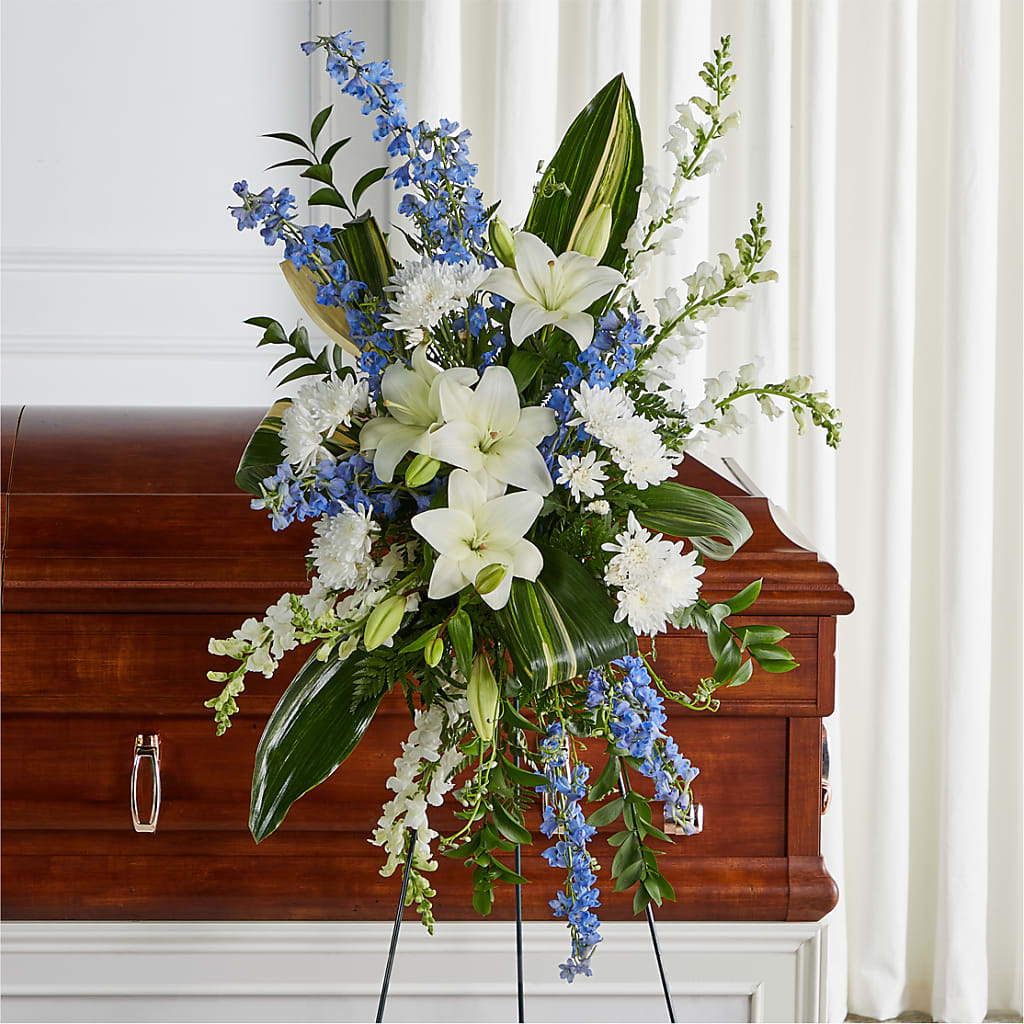 Eternal Impressions Standing Spray – Newell Flower Shop Ltd., Kamloops BC