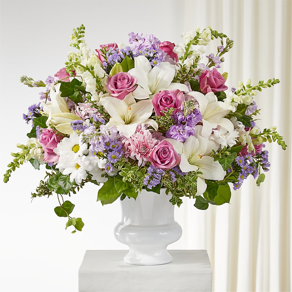 Remarkable Life Urn Arrangement – Newell Flower Shop Ltd., Kamloops BC