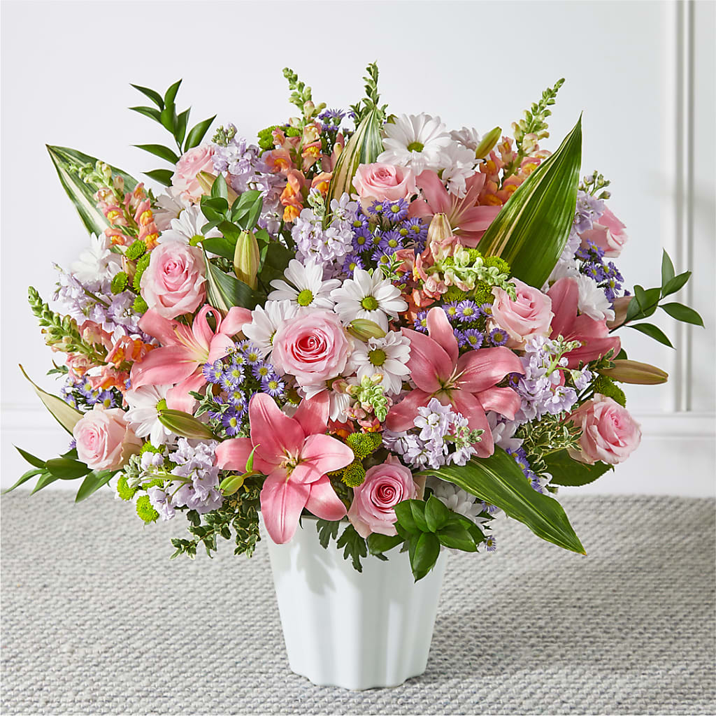 Abundant Compassion Floor Basket – Newell Flower Shop Ltd., Kamloops BC