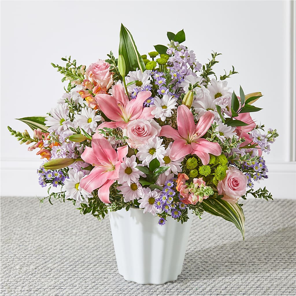 Abundant Compassion Floor Basket – Newell Flower Shop Ltd., Kamloops BC