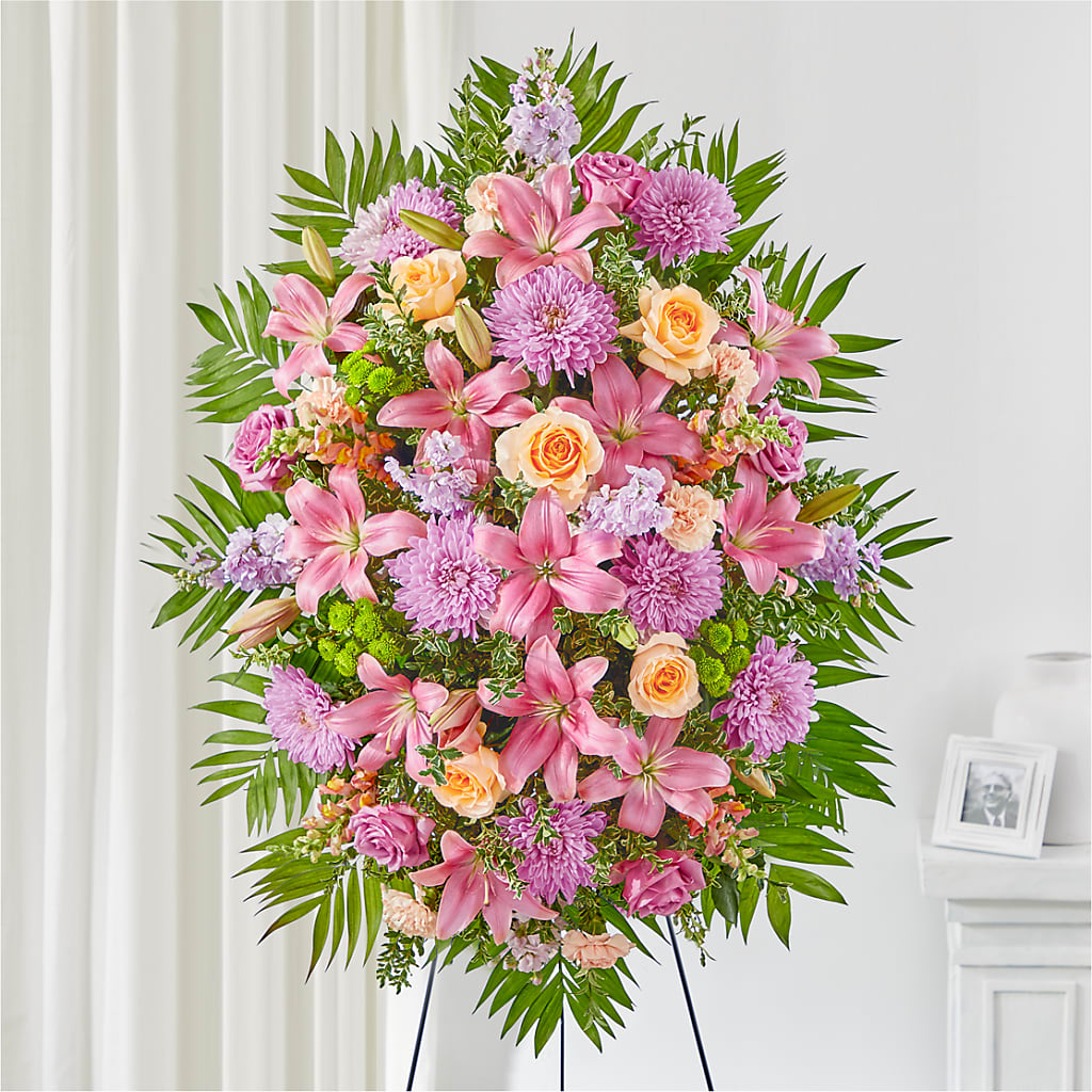 Love & Light Standing Spray – Newell Flower Shop Ltd., Kamloops BC