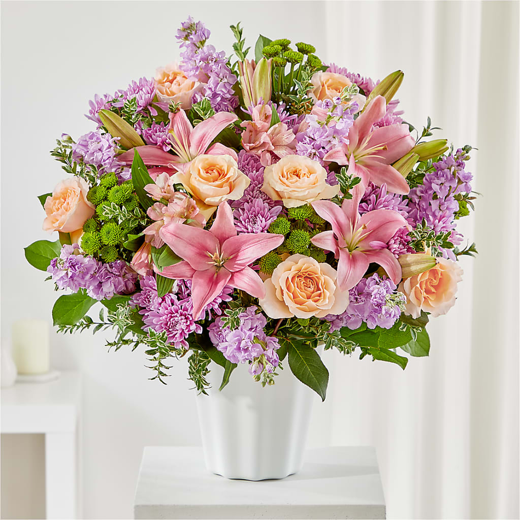 Supportive Embrace Tabletop Basket – Newell Flower Shop Ltd., Kamloops BC