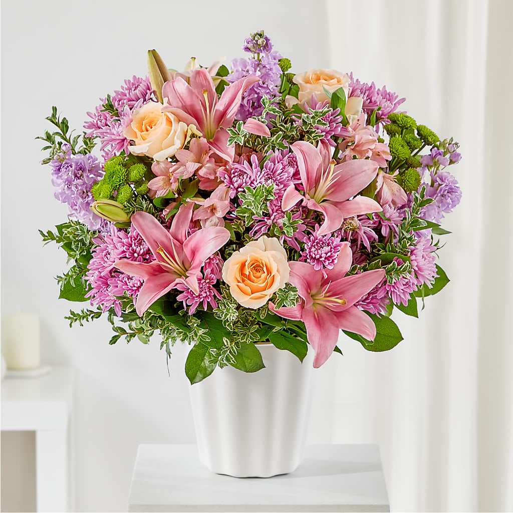 Supportive Embrace Tabletop Basket – Newell Flower Shop Ltd., Kamloops BC
