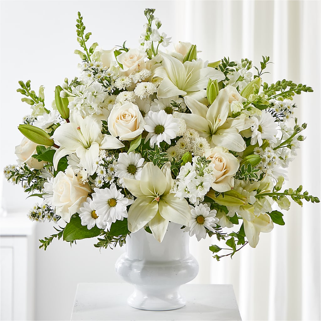 Uplifting Urn Arrangement – Newell Flower Shop Ltd., Kamloops BC