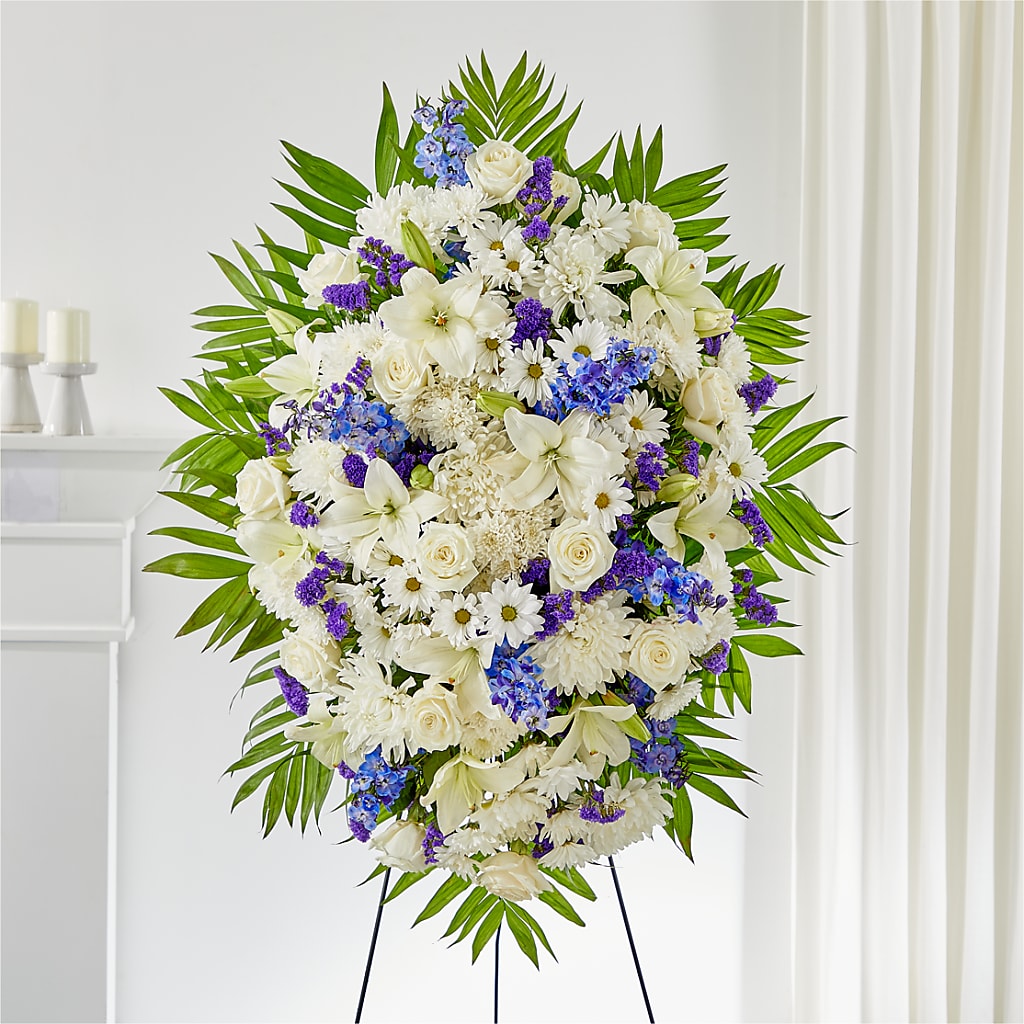 At Rest Standing Spray – Newell Flower Shop Ltd., Kamloops BC