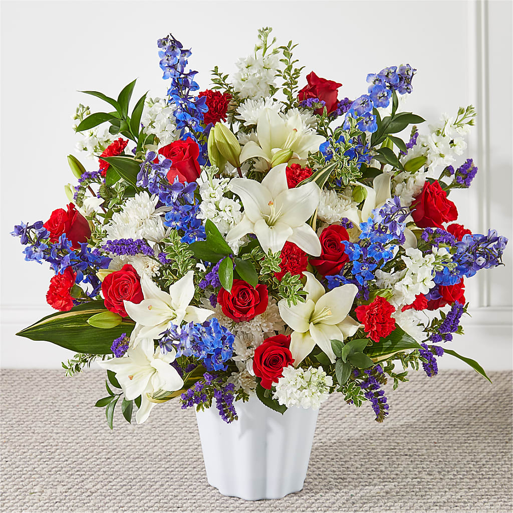 Consoled Floor Basket – Newell Flower Shop Ltd., Kamloops BC