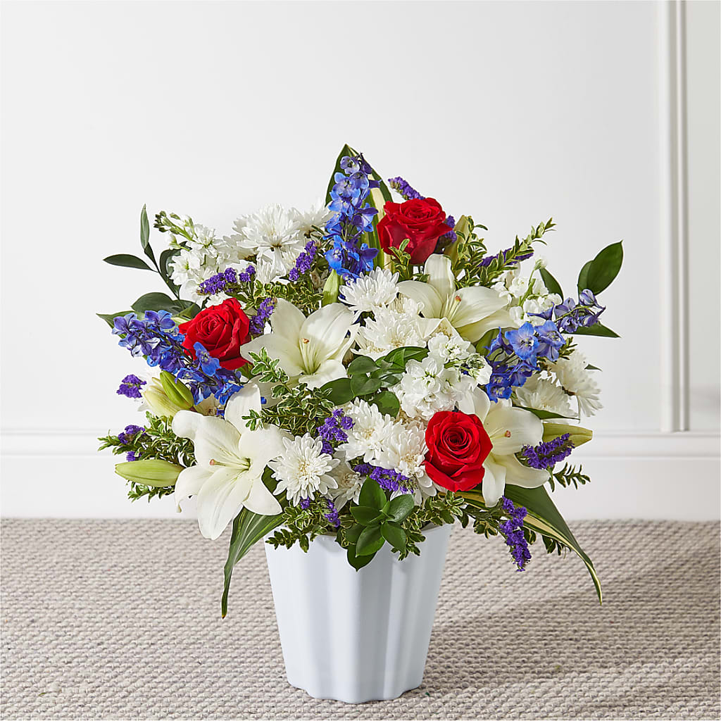 Consoled Floor Basket – Newell Flower Shop Ltd., Kamloops BC