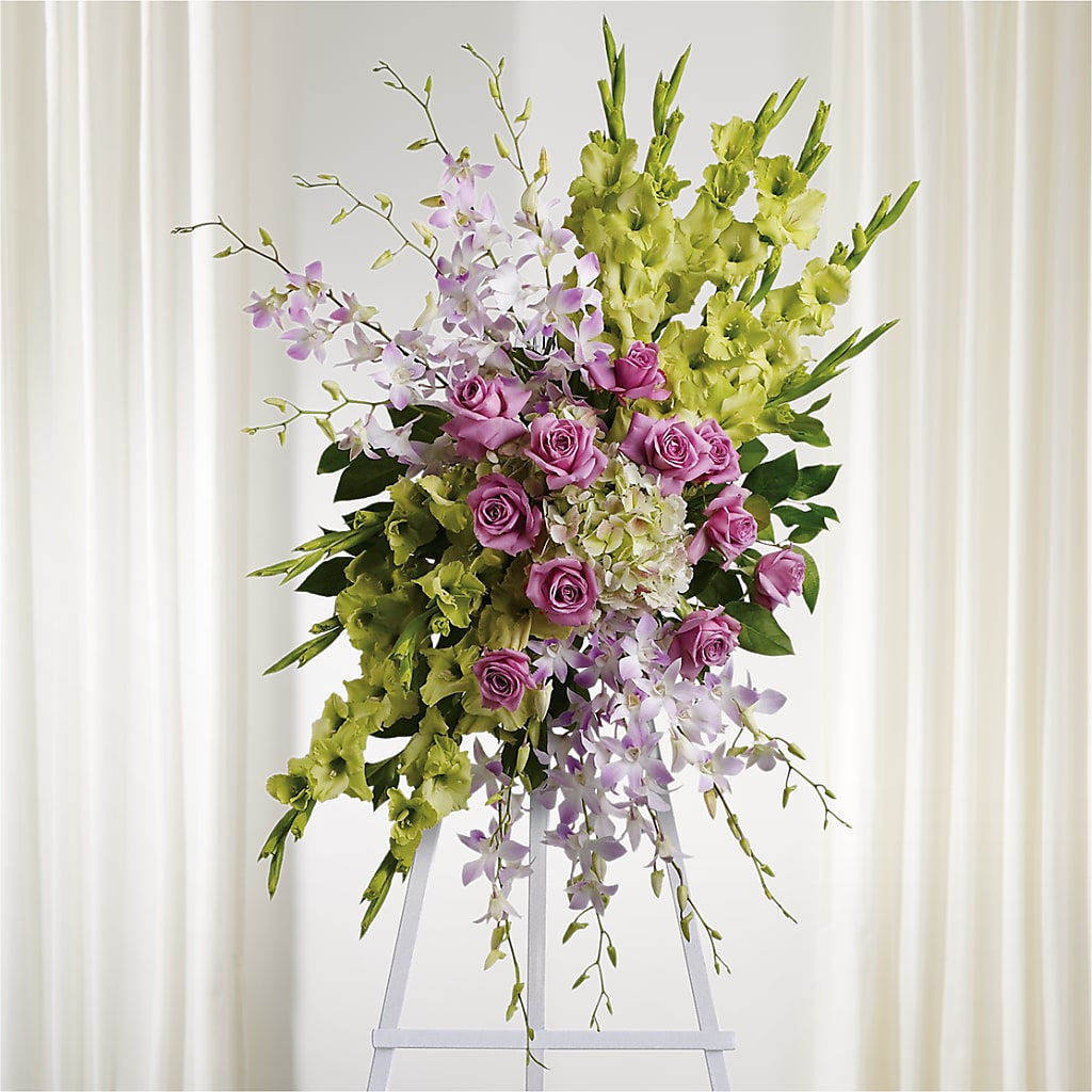 Lasting Legacy Standing Spray – Newell Flower Shop Ltd., Kamloops BC