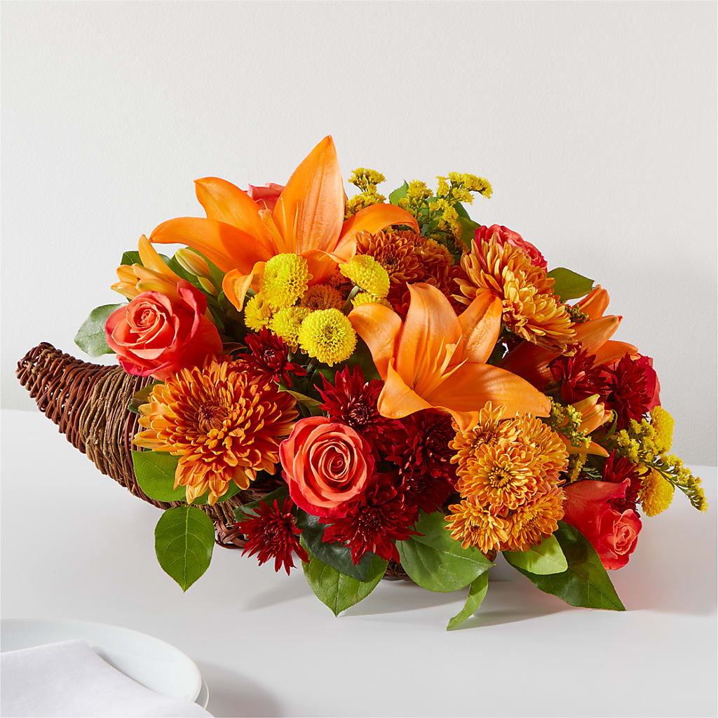 Bouquet of Blessings Cornucopia – Newell Flower Shop Ltd., Kamloops BC