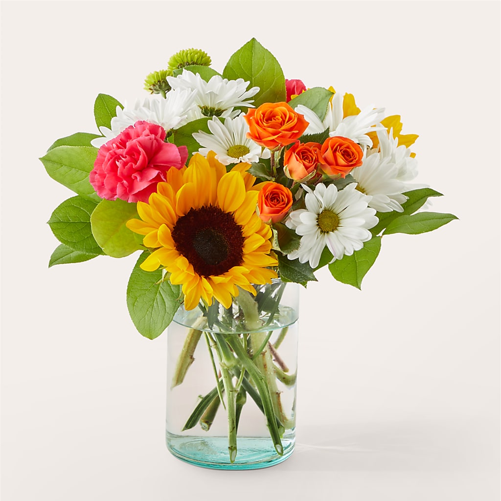 Sun-drenched Blooms Bouquet – Newell Flower Shop Ltd., Kamloops BC