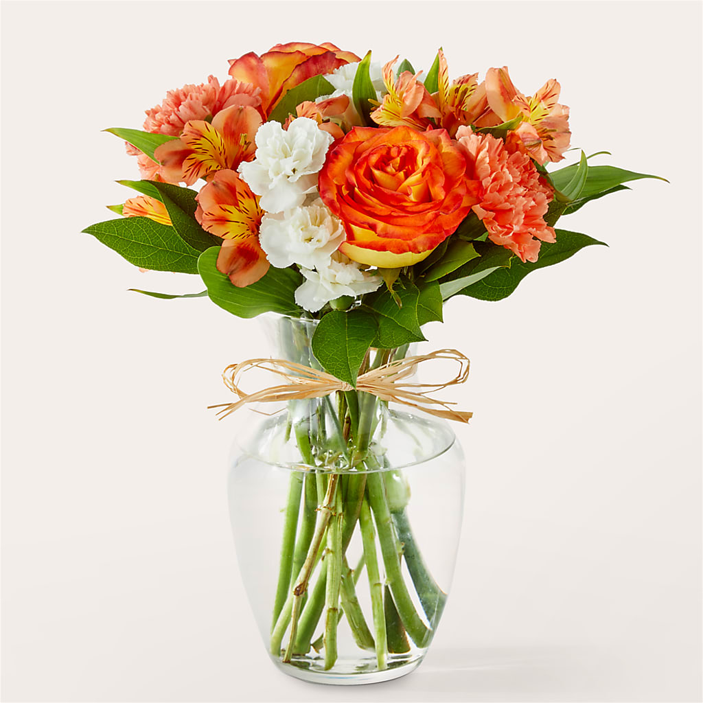 Apricot Glow Bouquet – Newell Flower Shop Ltd., Kamloops BC